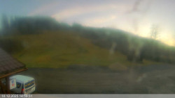 Dolní část sjezdovky