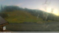 Dolní část sjezdovky