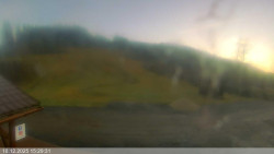 Dolní část sjezdovky