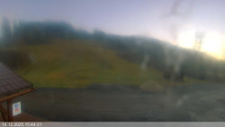 Dolní část sjezdovky