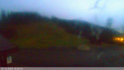 Dolní část sjezdovky