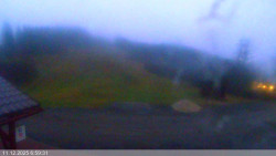 Dolní část sjezdovky