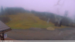 Dolní část sjezdovky