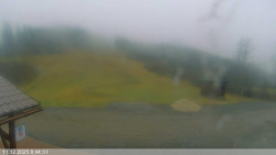 Dolní část sjezdovky