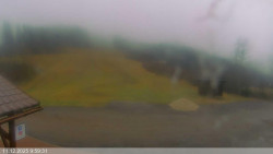 Dolní část sjezdovky