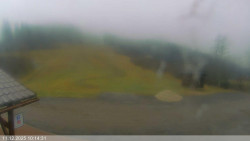 Dolní část sjezdovky