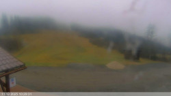 Dolní část sjezdovky