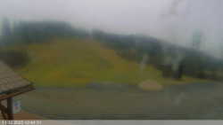 Dolní část sjezdovky