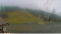 Dolní část sjezdovky