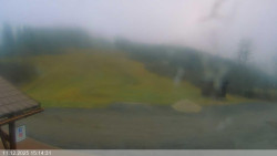 Dolní část sjezdovky