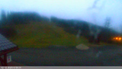 Dolní část sjezdovky