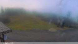 Dolní část sjezdovky