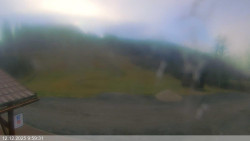 Dolní část sjezdovky