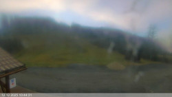 Dolní část sjezdovky