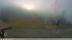 Dolní část sjezdovky