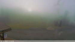 Dolní část sjezdovky