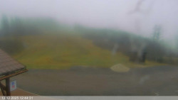 Dolní část sjezdovky