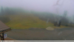 Dolní část sjezdovky