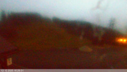 Dolní část sjezdovky