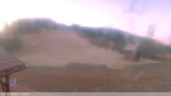 Dolní část sjezdovky