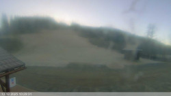 Dolní část sjezdovky