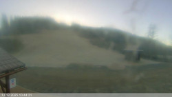 Dolní část sjezdovky