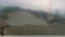 Dolní část sjezdovky