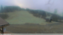 Dolní část sjezdovky