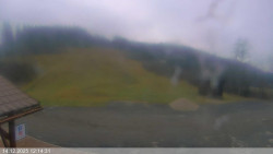 Dolní část sjezdovky