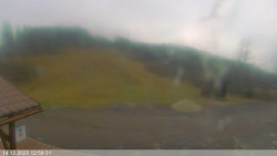 Dolní část sjezdovky