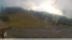 Dolní část sjezdovky