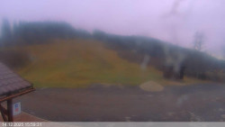 Dolní část sjezdovky