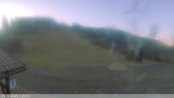 Dolní část sjezdovky