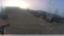 Dolní část sjezdovky