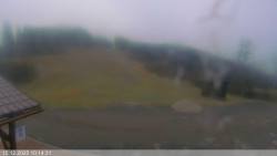 Dolní část sjezdovky