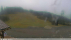 Dolní část sjezdovky