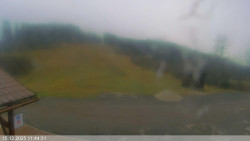 Dolní část sjezdovky