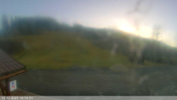 Dolní část sjezdovky