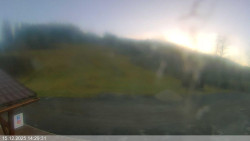 Dolní část sjezdovky