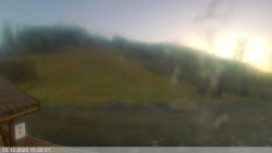 Dolní část sjezdovky