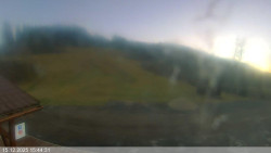 Dolní část sjezdovky