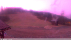 Dolní část sjezdovky