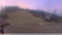 Dolní část sjezdovky