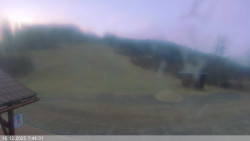 Dolní část sjezdovky