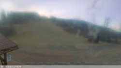 Dolní část sjezdovky