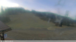 Dolní část sjezdovky