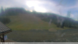 Dolní část sjezdovky