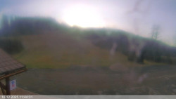 Dolní část sjezdovky