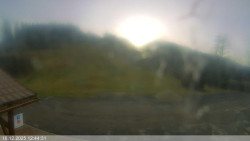 Dolní část sjezdovky