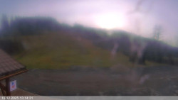 Dolní část sjezdovky